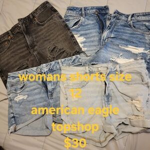 Woman's jeans shorts